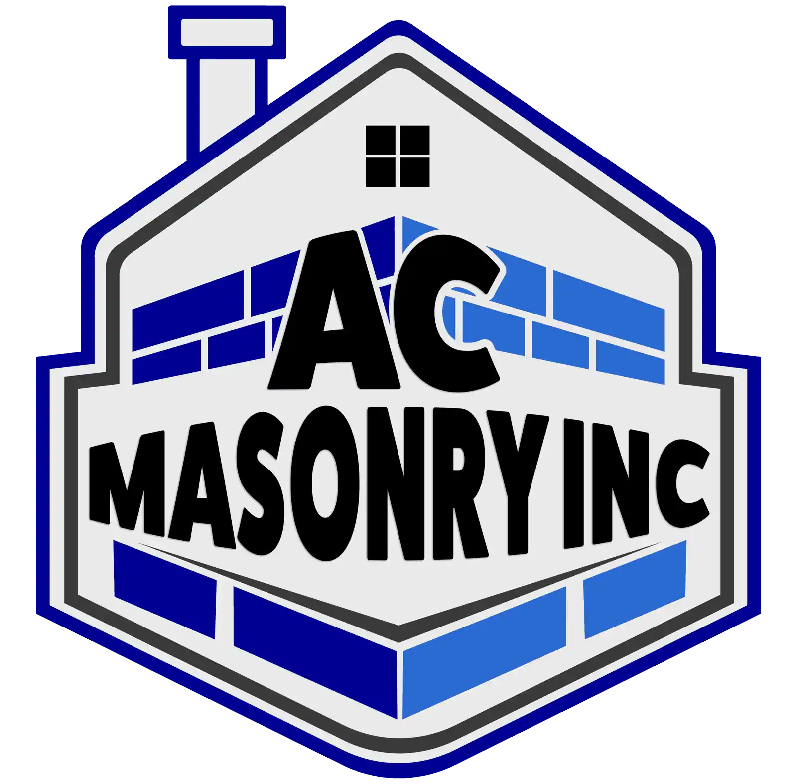 Logo of AC Masonry INC showcasing cubic flooring and tiling expertise.